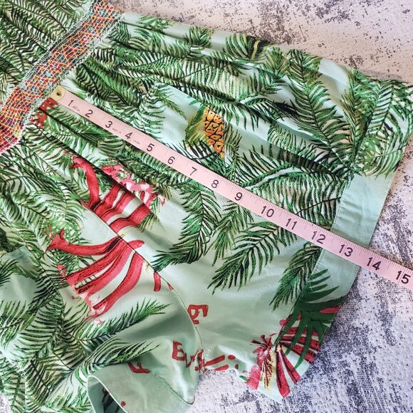 Desigual Spain Cute Beach Spring/Summer Tropical Shorts Suit Romper - Picture 9 of 14